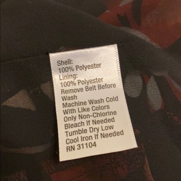 THE LIMITED Madison Ave Floral Pleated Dress 18W - Picture 13 of 13